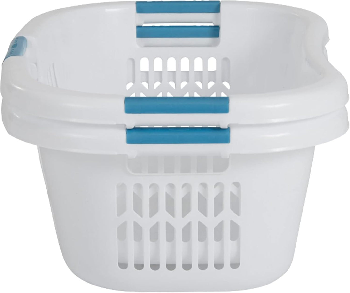XL Hip-Hugger Laundry Basket - 2.1 Bushel, White