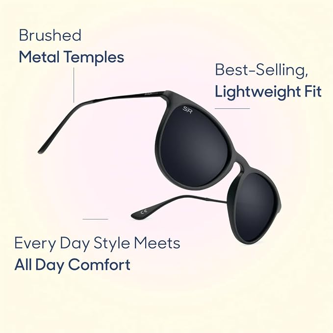 Allure Aster Tortoise Polarized Sunglasses – Lightweight Women’s Fashion Eyewear