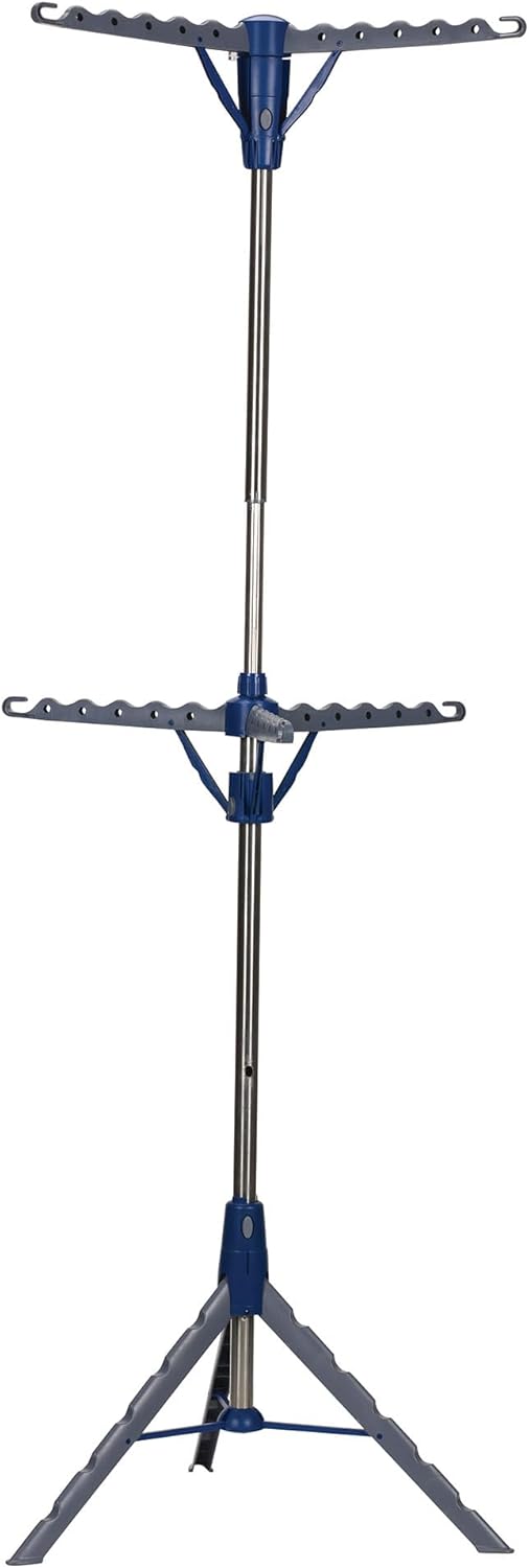 Portable Tripod Drying Rack for Indoor Laundry: Collapsible and Efficient