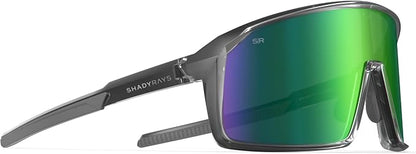Rival Emerald Polarized Sunglasses – Men's Single-Lens Panoramic Sport Eyewear