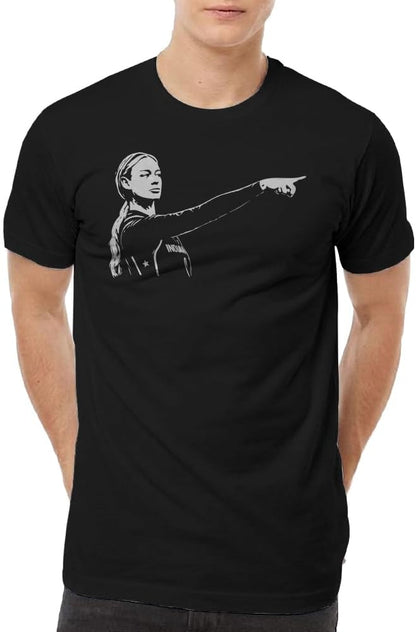 Indica Plateau Sophie Cunningham Point God T-Shirt – Unisex Basketball Graphic Fan Tee, Black, Large
