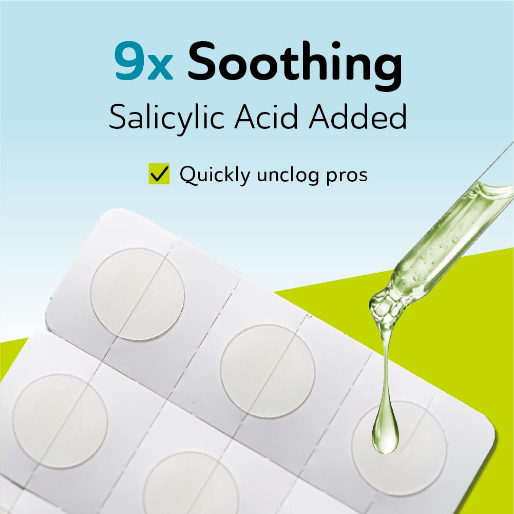 Invisible Salicylic Acid Pimple Patches – Hydrocolloid Acne & Zit Spot Stickers for Face, 2 Sizes (132 Count)