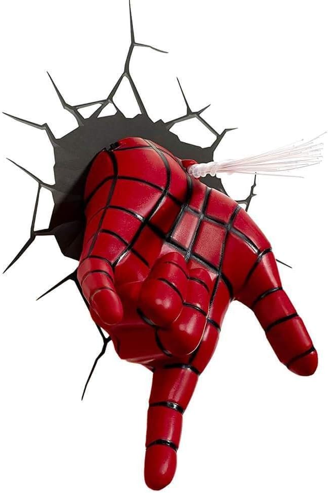 3D Light FX Marvel Spiderman Hand 3D Deco LED Wall Light
