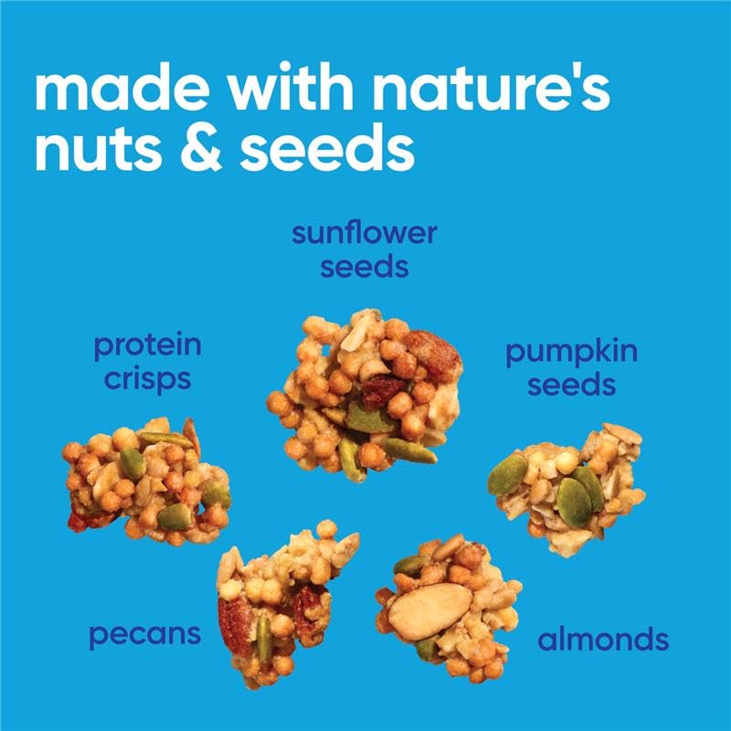 NuTrail Nut Granola Cereal Variety Pack – 17g Protein, Keto, Low Carb, Gluten Free, 8 oz (3 Count)