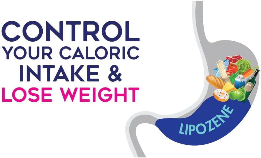 Lipozene MEGA Bottle – 120 Capsules Appetite Suppressant