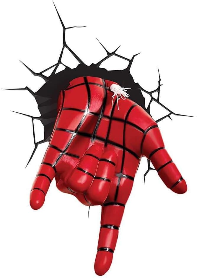 3D Light FX Marvel Spiderman Hand 3D Deco LED Wall Light