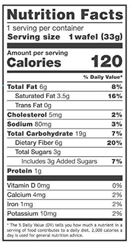 Honey & Oats Stroopwafels – Keto-Friendly, Non-GMO, Low Sugar (3g), Low-Calorie Snack, 48 Pack