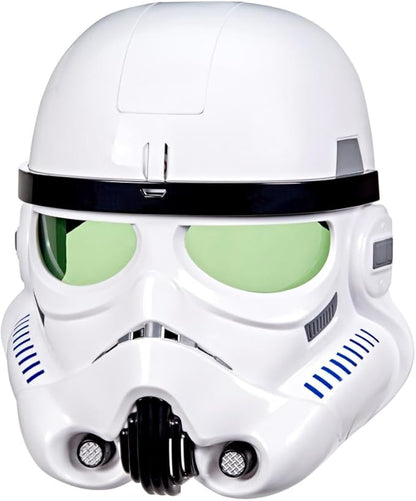 Star Wars Stormtrooper Electronic Mask – Light-Up Phrases & Sound Effects (Ages 5+)