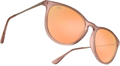 Allure Peach Polarized Sunglasses – Lightweight Women's Stylish Everyday Eyewear