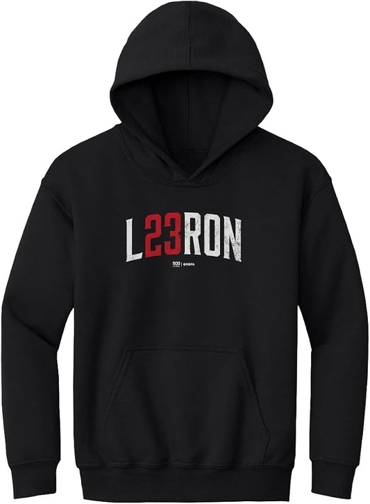 LeBron James Philadelphia 76ers Name & Number Youth Hoodie – Kids Basketball Sweatshirt in Royal Blue & Black, Sizes S–XL