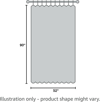 Outdoor Curtains Windproof Waterproof Blackout Curtain with Weight Bag, Privacy Insulated Drapes