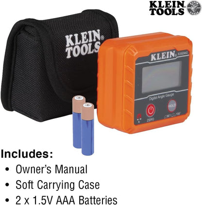 Digital Level and Angle Gauge: 0-90° and 0-180° Measurement