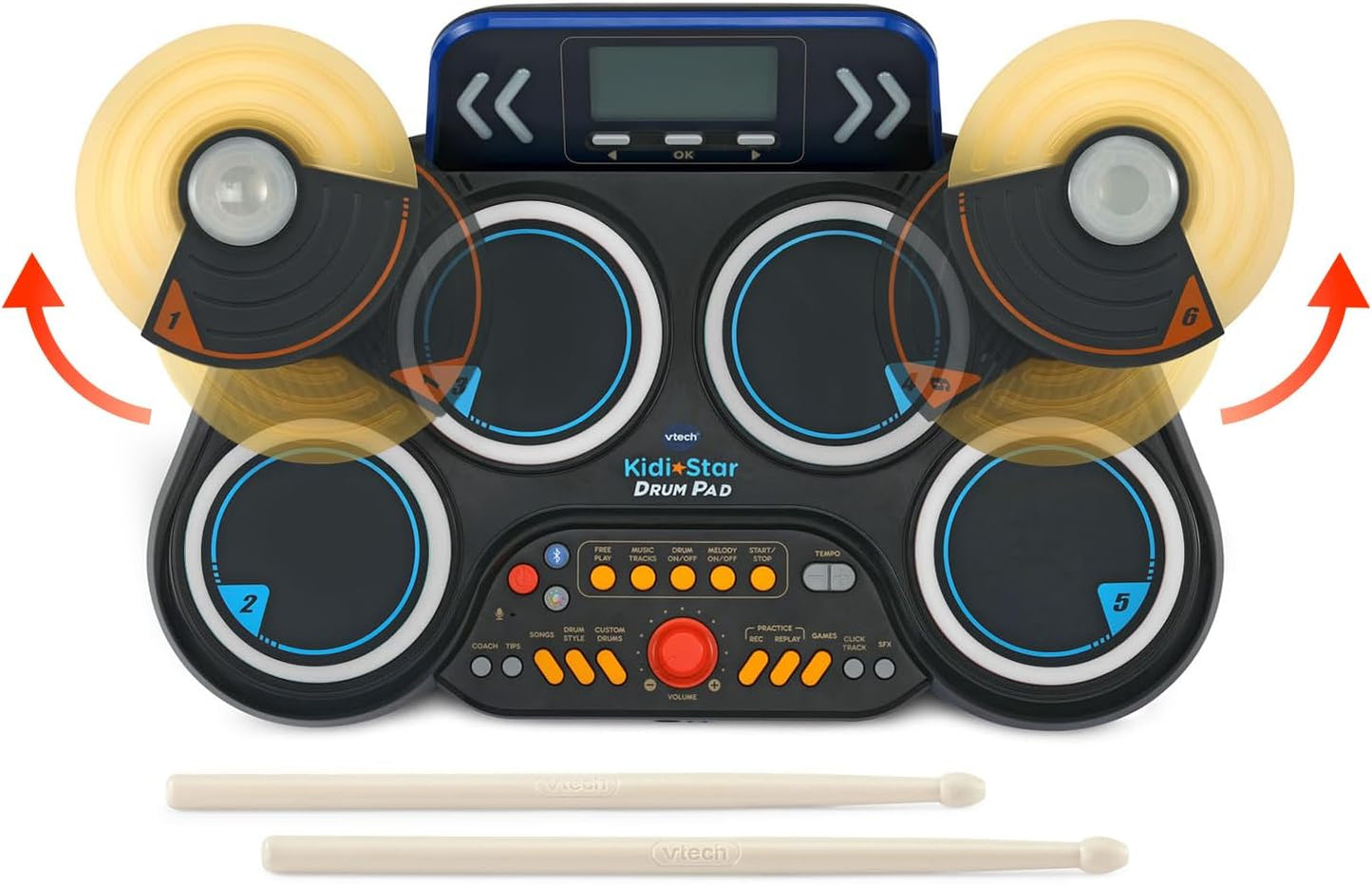 Kidi Star Drum Pad - Black