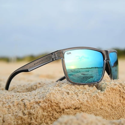 Cayman Ocean Smoke Polarized Sunglasses – Lightweight Men's Everyday Eyewear