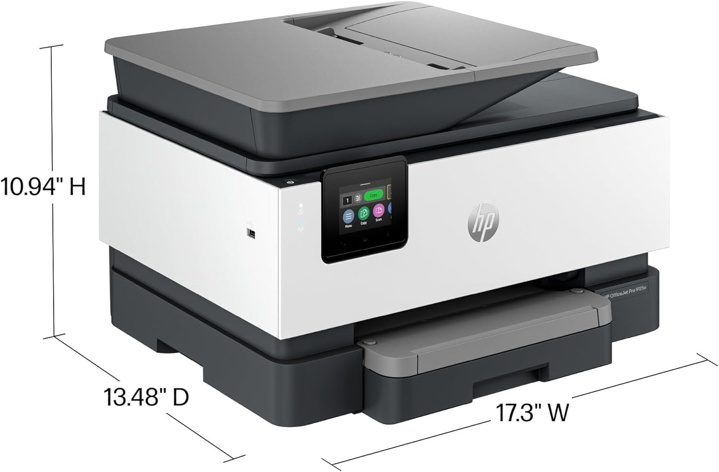 OfficeJet Pro 9125e All-in-One Printer – Print, Copy, Scan, Fax; 3-Month Instant Ink Trial Included