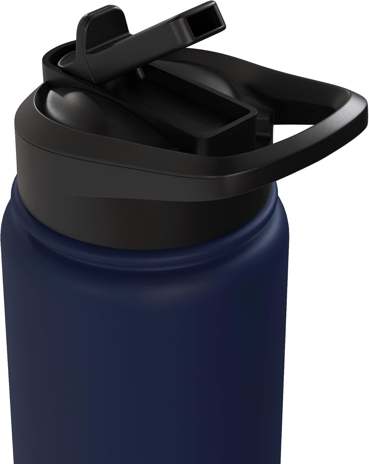 A Queen Was Born in January – Insulated Stainless Steel Water Bottle, Navy Blue