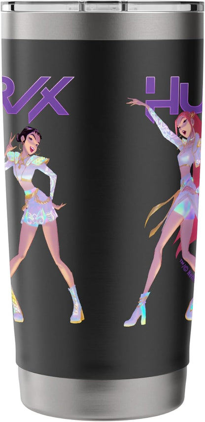 HUNTR/X Stainless Steel Insulated Tumbler – Officially Licensed KPop Demon Hunters Drinkware
