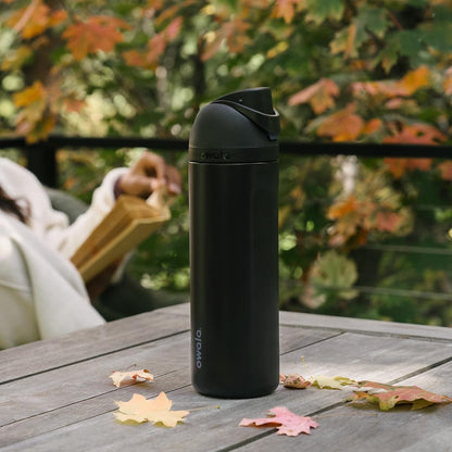 24 oz Insulated Stainless Steel Water Bottle with Straw – BPA-Free Sports & Travel Bottle