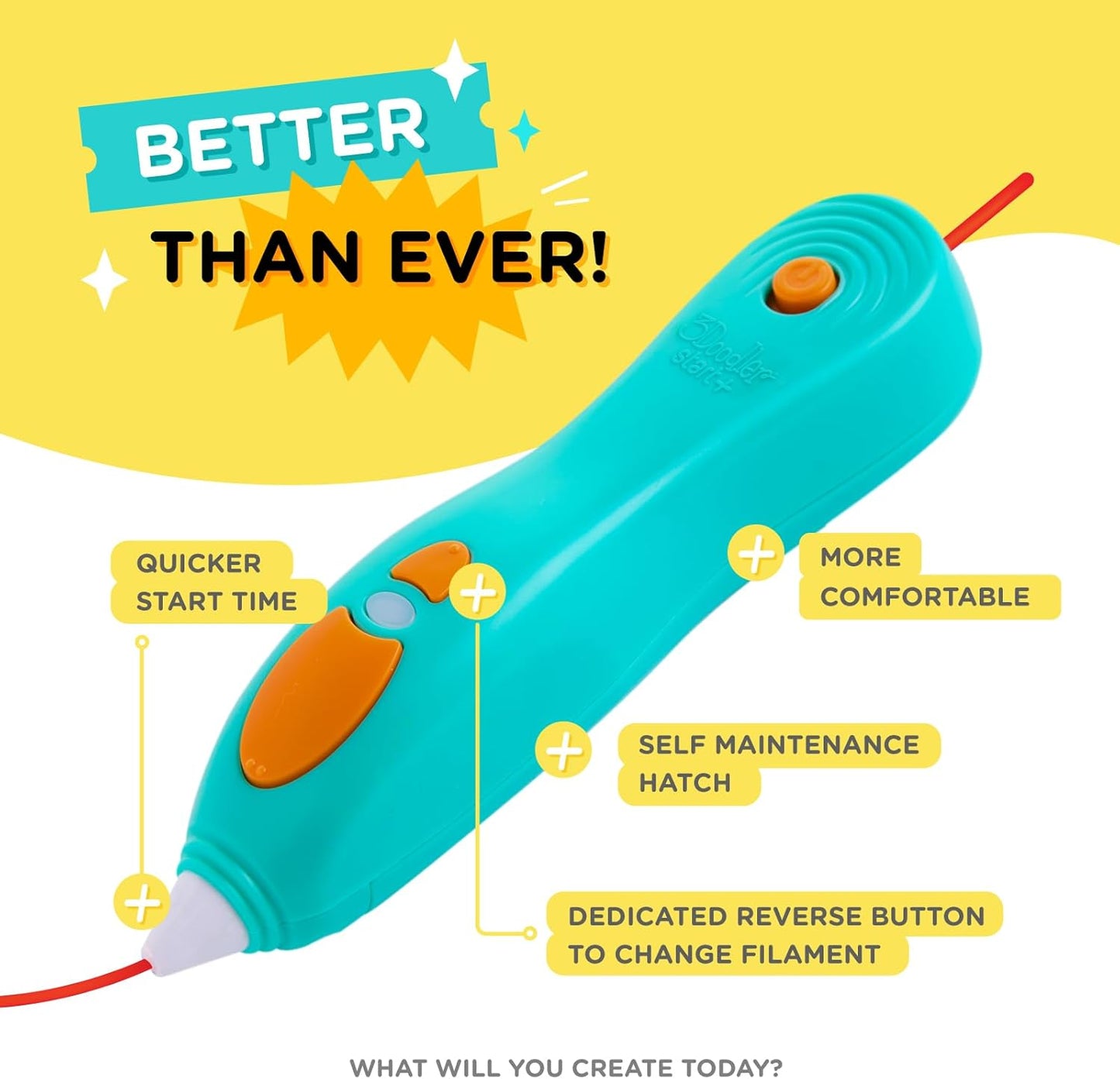 Start+ Essentials 3D Pen Set for Kids – Easy STEM Art Activity Kit (Ages 6+)