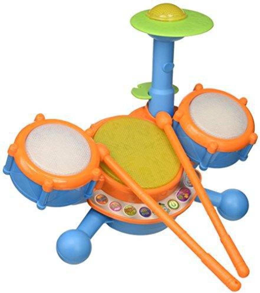 KidiBeats Kids Drum Set - Orange