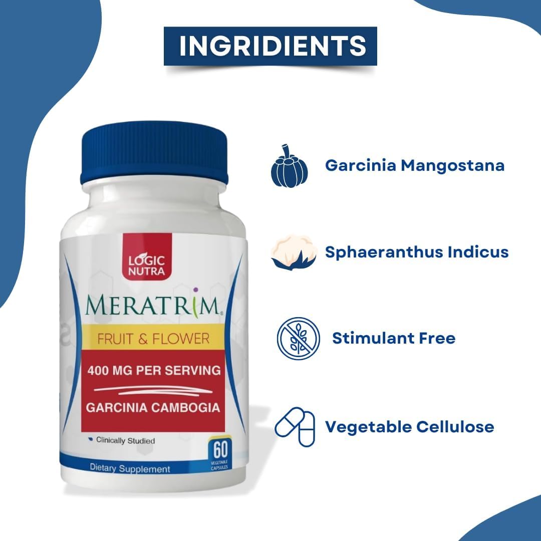 Meratrim® 400 mg – Stimulant-Free Garcinia Mangostana Extract (60 Veg Capsules)