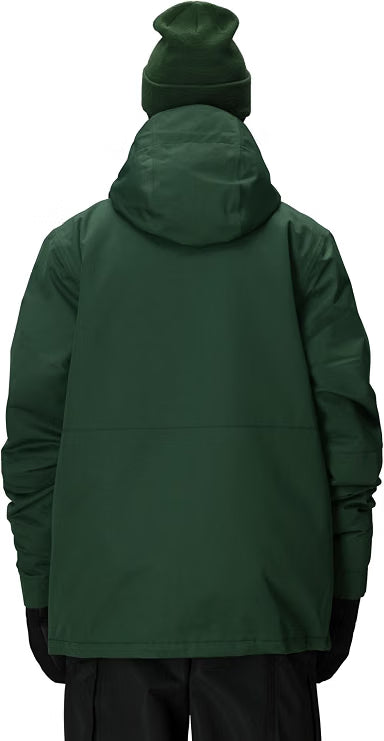Men’s Foundation Insulated Hooded Jacket – Warm Cold Weather Winter Coat, Green, Size Large