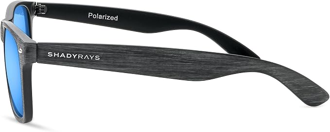 Classics Polarized Sunglasses for Men & Women – Black Ocean Timber, Classic Everyday Eyewear