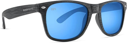 Classics Polarized Sunglasses for Men & Women – Black Ocean Timber, Classic Everyday Eyewear