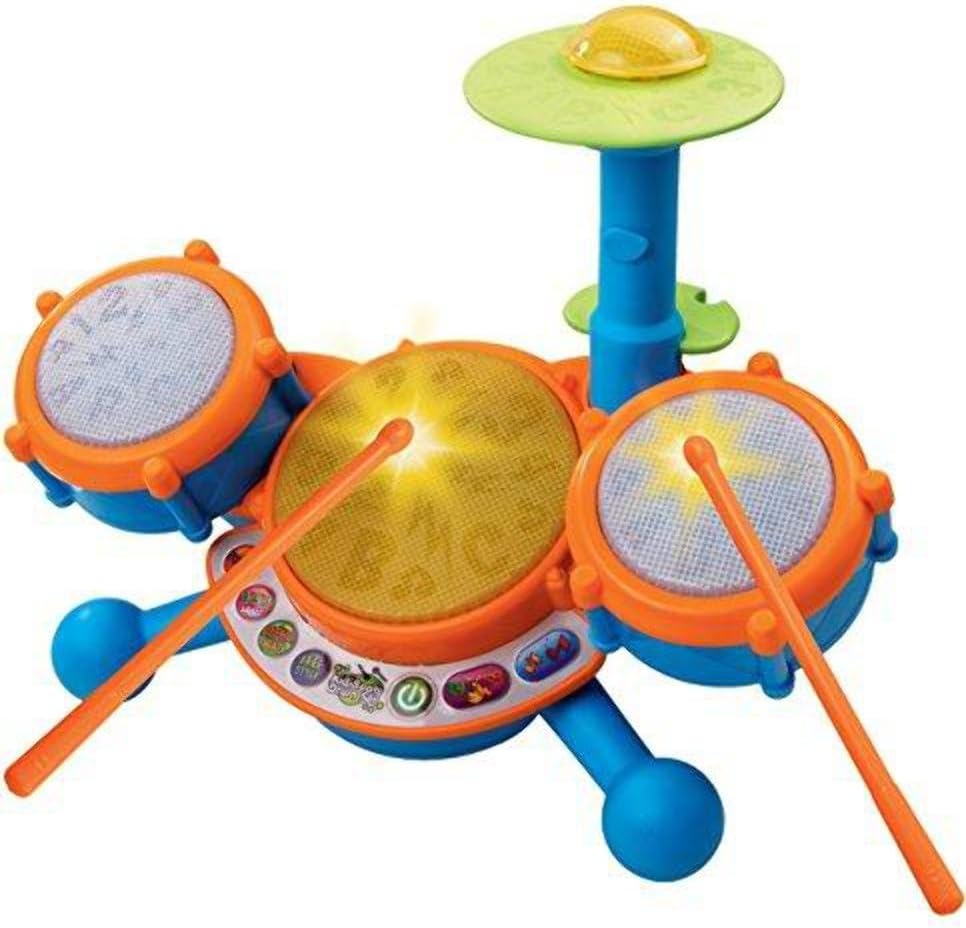 KidiBeats Kids Drum Set - Orange