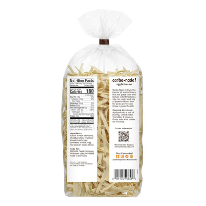 Carba-Nada Egg Fettuccine, Lower Carb, High Protein Keto & Point-Based Diet-Friendly (Pack Of 6)