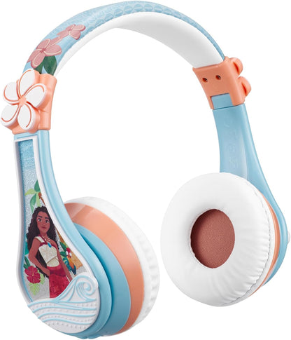 Moana 2 Bluetooth Headphones for Kids – Wireless Headphones for School, Home & Travel