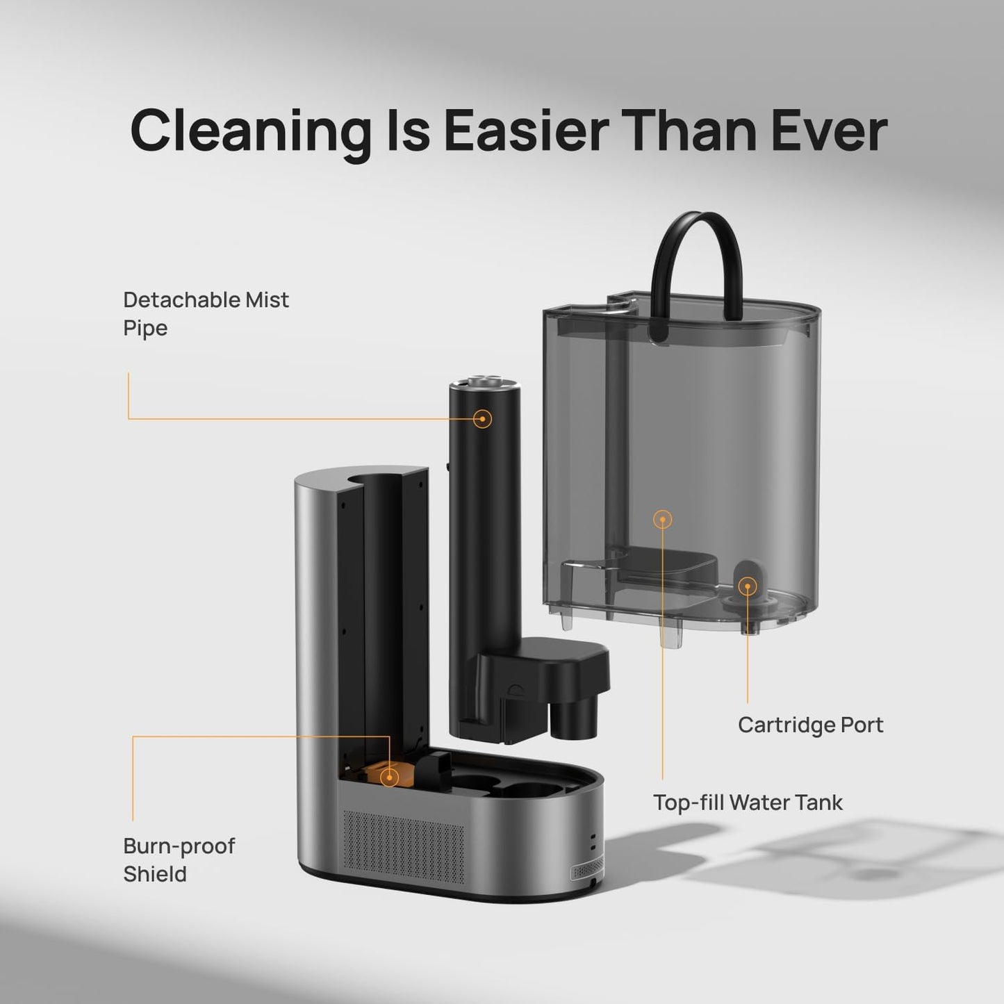 6L Smart Humidifier – Warm & Cool Mist, Quiet 60-Hour Runtime, Alexa/Google Compatible