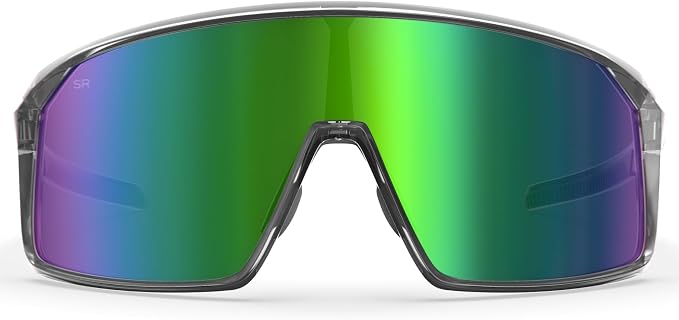 Rival Emerald Polarized Sunglasses – Men's Single-Lens Panoramic Sport Eyewear