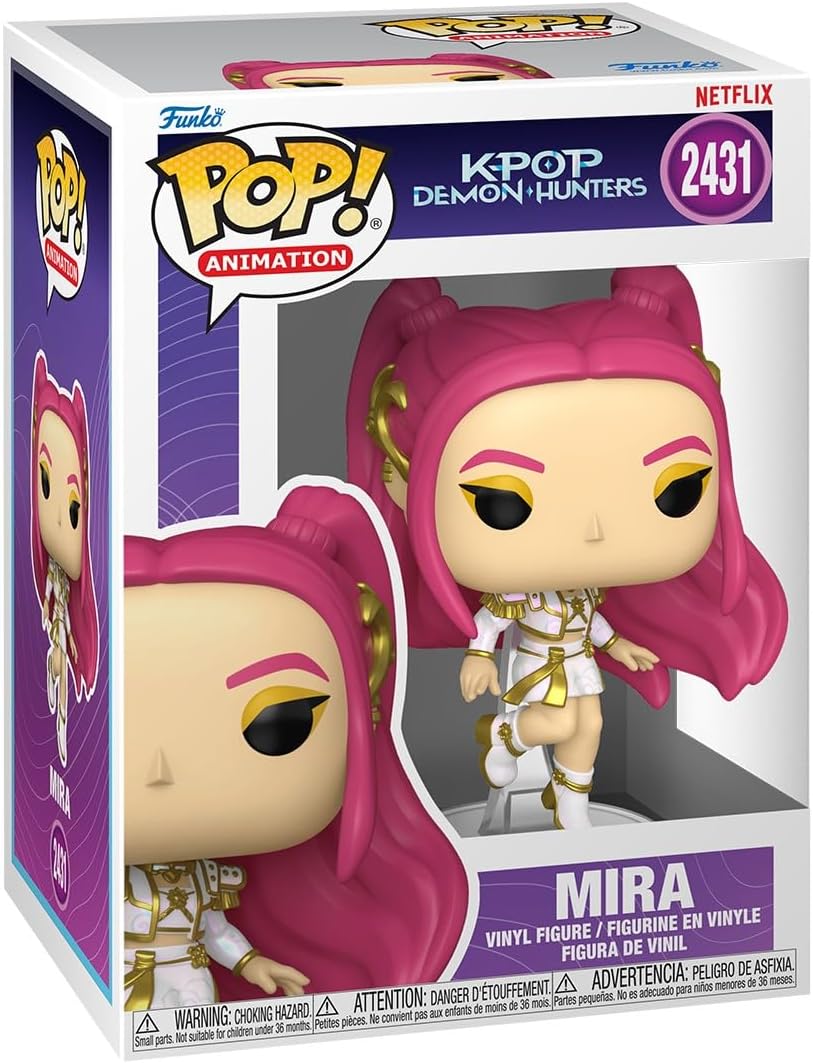 Mira Collectible Vinyl Figure – Kpop Demon Hunters Official Merchandise for Anime Fans
