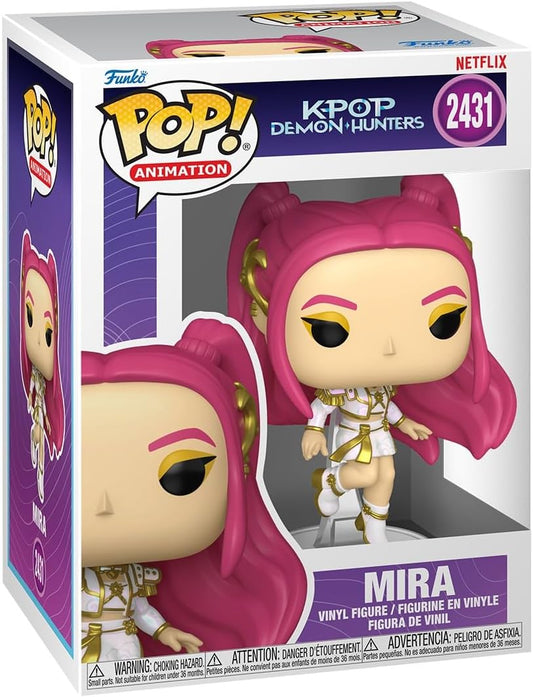 Mira Collectible Vinyl Figure – Kpop Demon Hunters Official Merchandise for Anime Fans