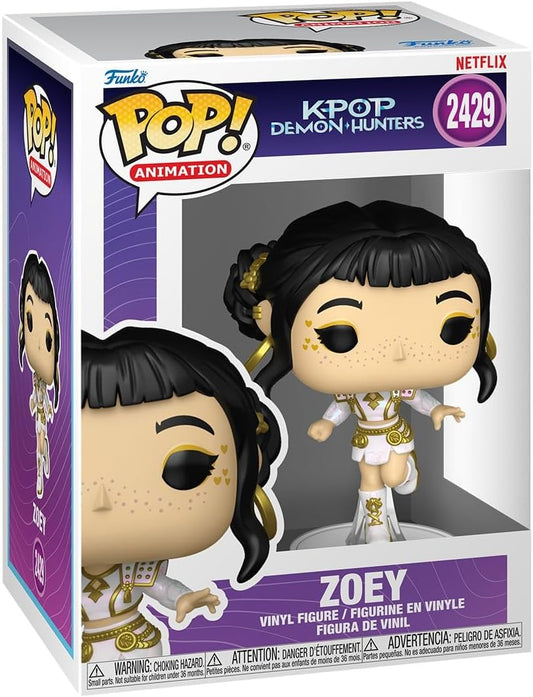 Zoey Collectible Vinyl Figure – Kpop Demon Hunters Official Merchandise for Anime Fans