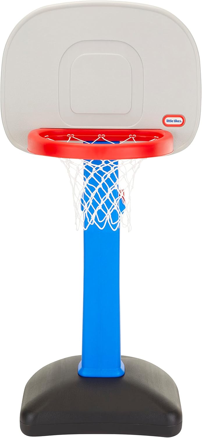 Easy Score Basketball Set - Blue with 3 Balls, 23.75 x 22 x 61 in