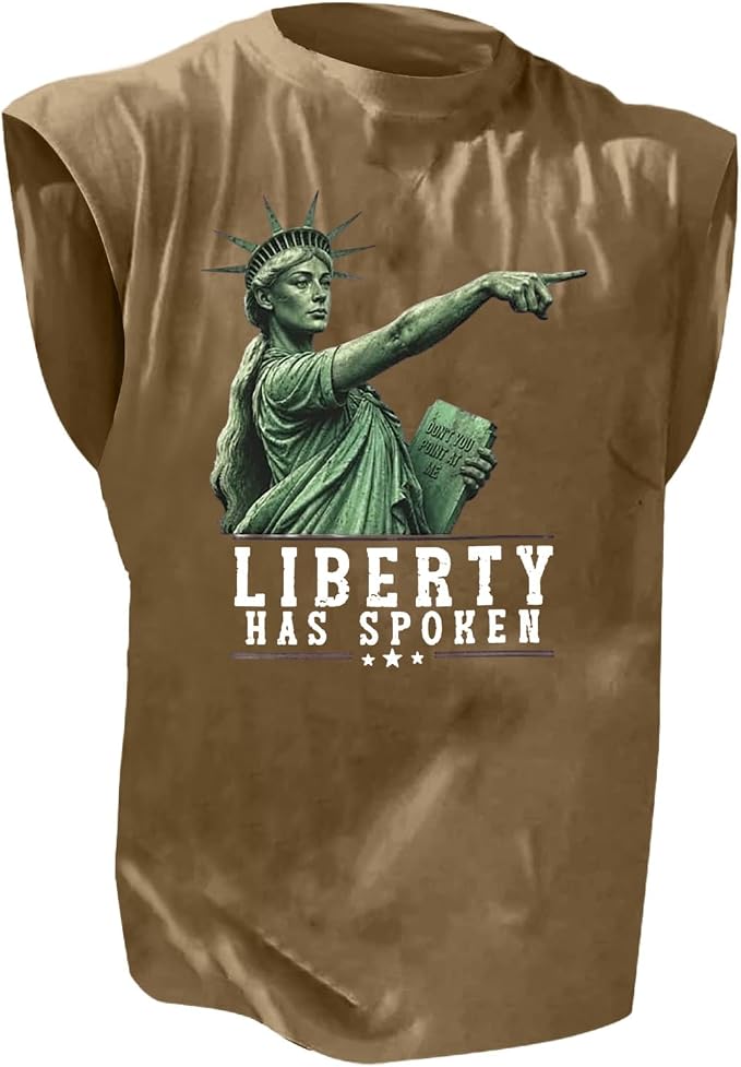 Sophie Cunningham Pointing “Lady Liberty Has Spoken” Vest – Men’s Basketball Fan Shirt, Navy, XL