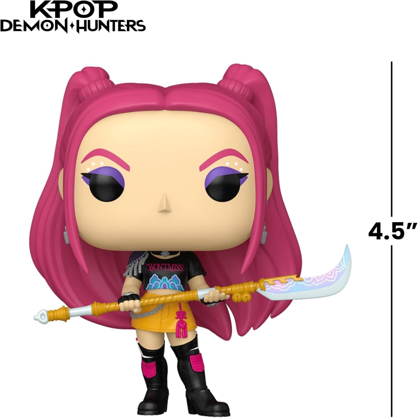 Mira Vinyl Collectible Figure – Kpop Demon Hunters Official Merchandise – Gift for Kids, Adults & TV Fans