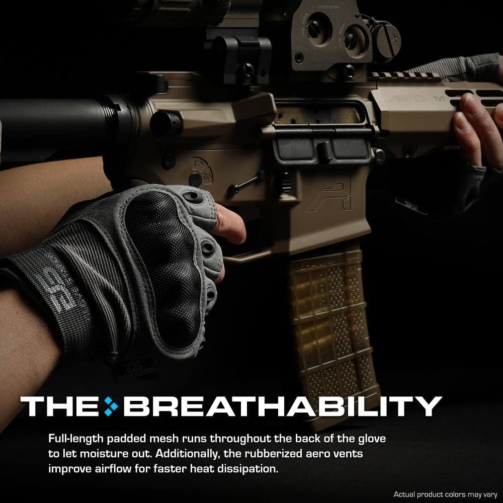 Men's Fingerless Tactical Gloves - Ideal for Riding and Shooting