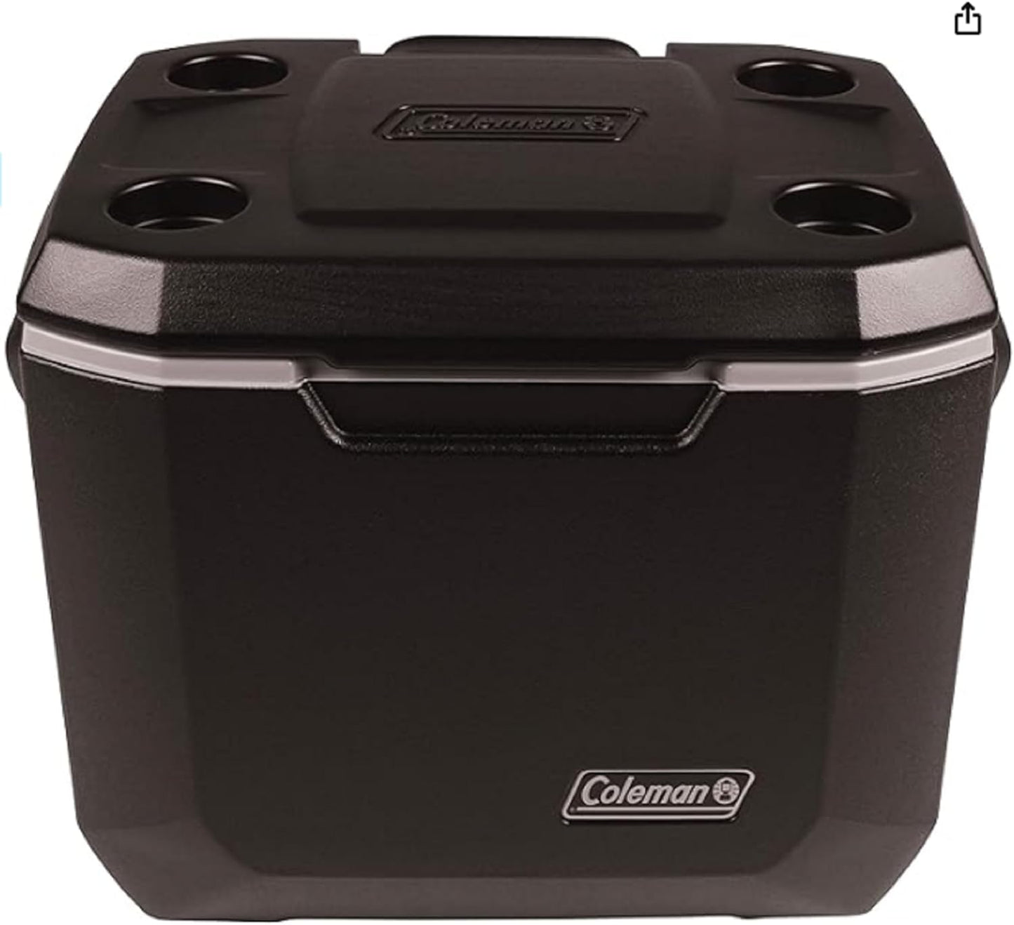 50qt Wheeled Cooler – Keeps Ice for 5 Days, Portable Rolling Chiller