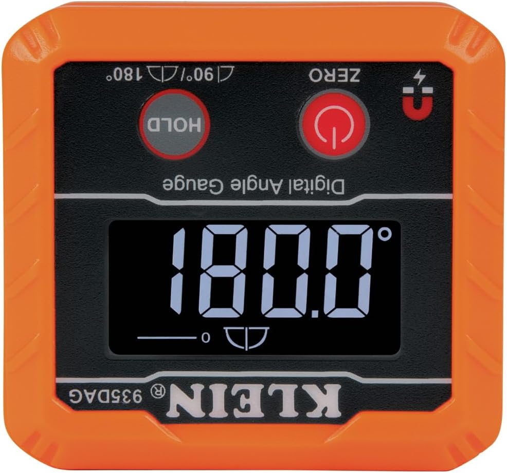 Digital Level and Angle Gauge: 0-90° and 0-180° Measurement