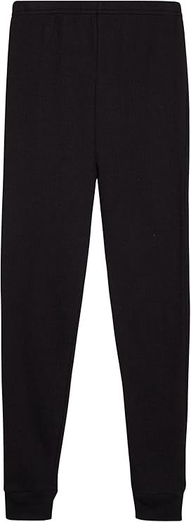 Baby Girls’ Thermal Underwear Set- 6-Piece Waffle Knit Top & Long Johns Base Layer