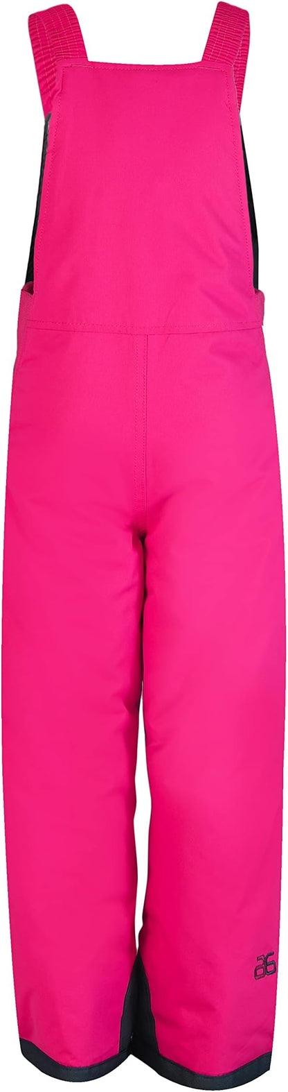 Chest-High Snow Bib Overalls – Fuchsia (Size 5T)