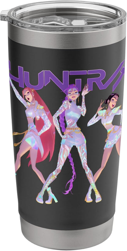 HUNTR/X Stainless Steel Insulated Tumbler – Officially Licensed KPop Demon Hunters Drinkware