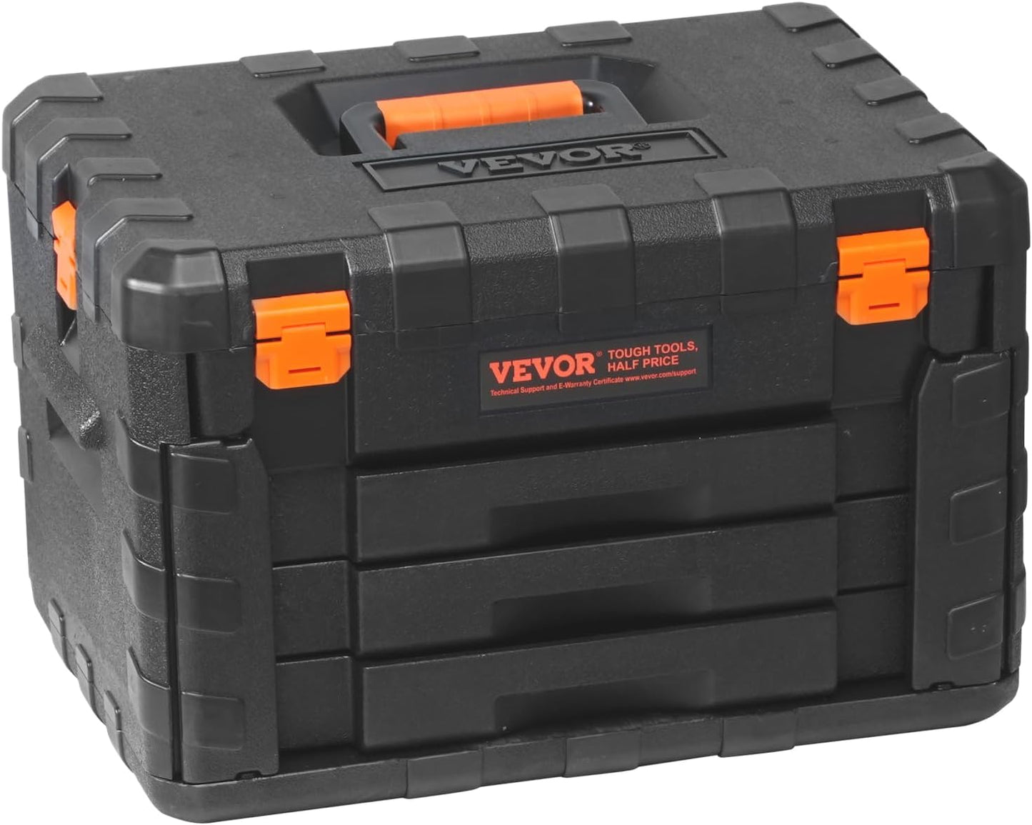 450-Piece Mechanics Tool Set & Socket Set with Deep/Standard Sockets, SAE & Metric, 1/4", 3/8", & 1/2" Drive