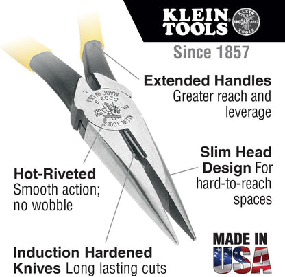 6-Piece Hand Tool Kit for Electricians: 2 Screwdrivers, 3 Pliers, Wire Stripper & Cutter