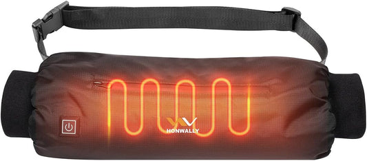 Electric Heated Hand Warmer Pouch – USB Heated Muff with Double-Sided Warming (No Built-In Battery)