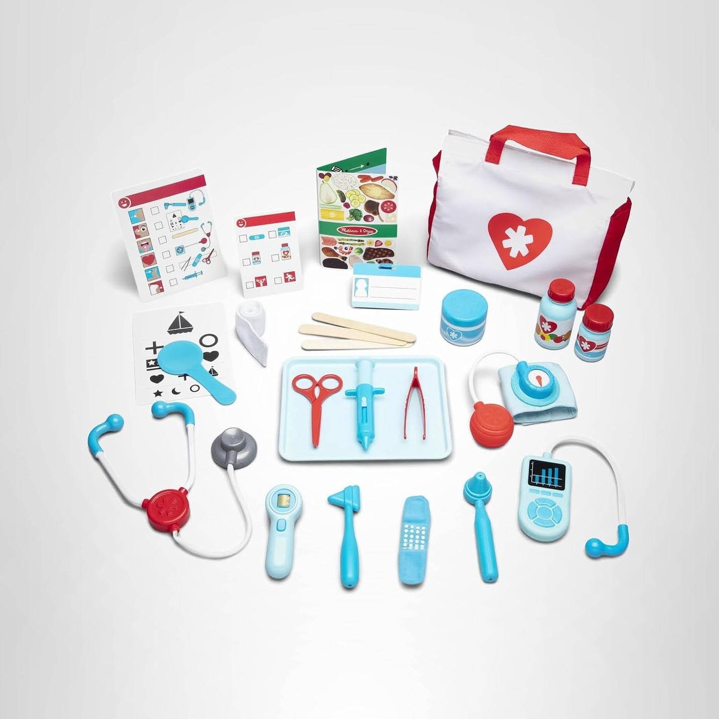 25-Piece Toddler Doctor Play Set - Get Well Doctor Kit for Ages 3+