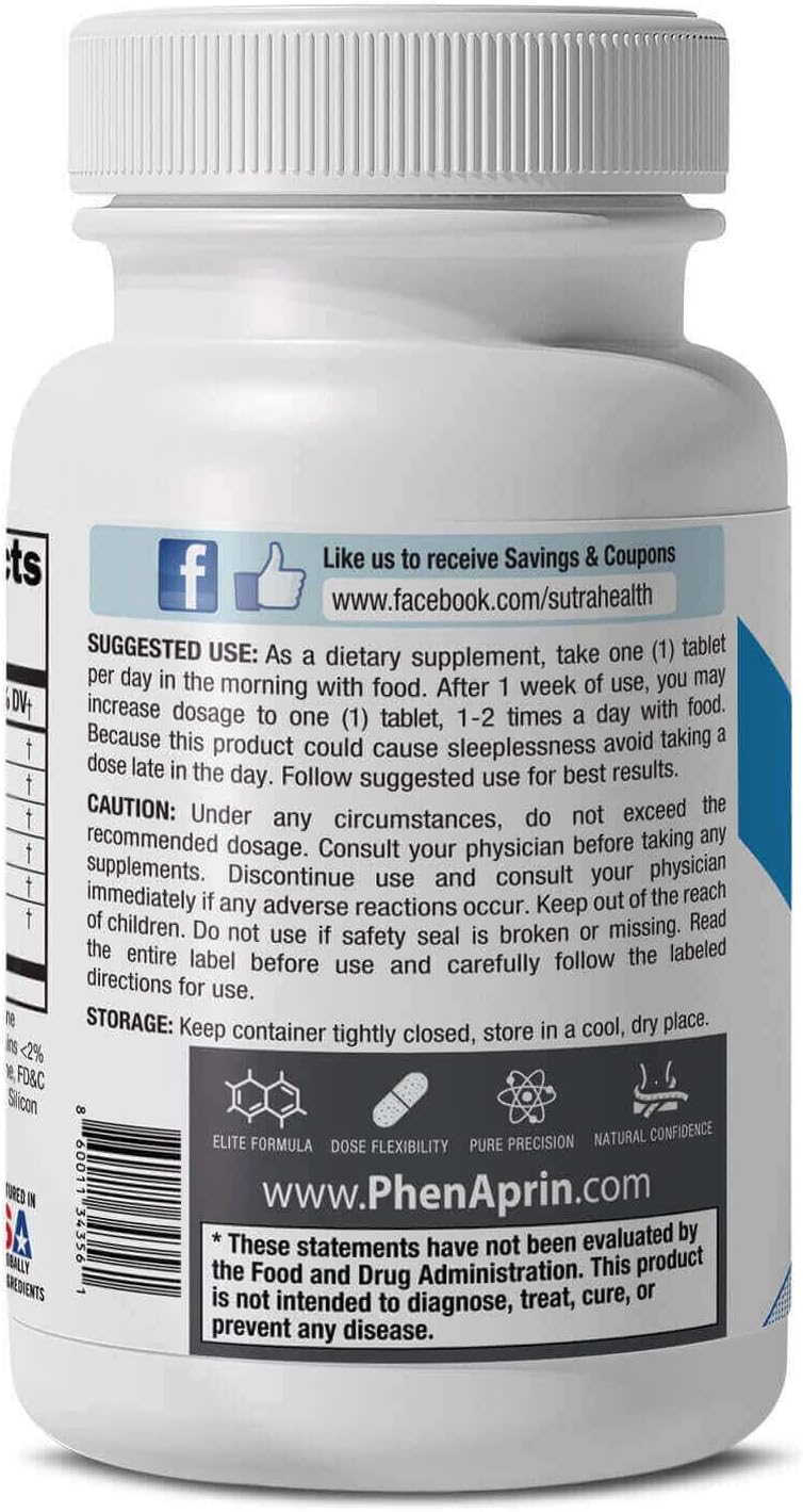 Advanced Diet Pills – Appetite Suppressant, Thermogenic Fat Burner & Energy Boost (60 Tablets)